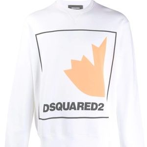 DSQUARED2 LOGO PRINT SWEATSHIRT